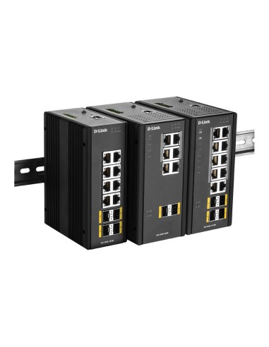 D-Link DIS‑300G‑14PSW Gestito L2 Gigabit Ethernet (10 100 1000) Supporto Power over Ethernet (PoE) Nero