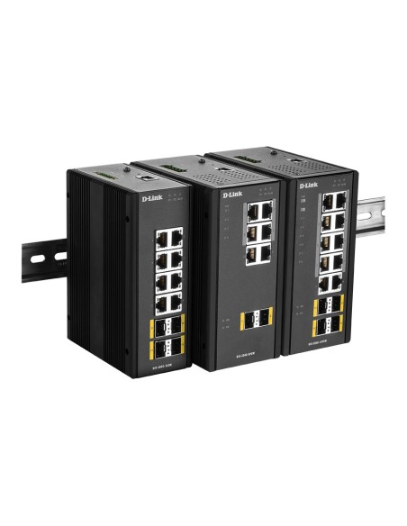D-Link DIS‑300G‑14PSW Gestito L2 Gigabit Ethernet (10 100 1000) Supporto Power over Ethernet (PoE) Nero