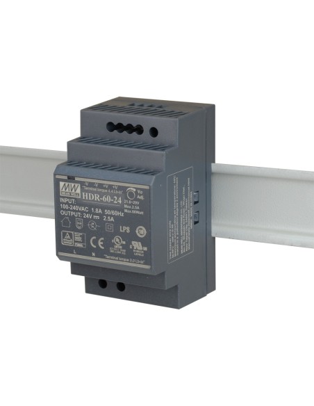 D-Link DIS-H60-24 alimentatore per computer 60 W Nero