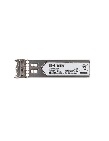 D-Link DIS‑S301SX modulo del ricetrasmettitore di rete Fibra ottica 1000 Mbit s mini-GBIC