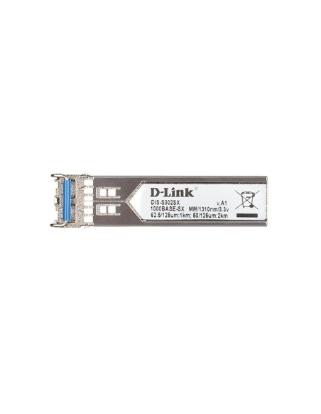 D-Link DIS‑S302SX modulo del ricetrasmettitore di rete Fibra ottica 1000 Mbit s mini-GBIC