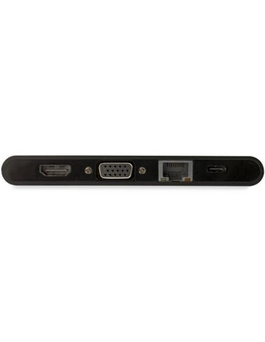 StarTech.com Adattatore Multi-porta USB-C con HDMI e VGA per portatili - 3x USB 3.0 - Lettore Schede SD - PD 3.0 - Cavo