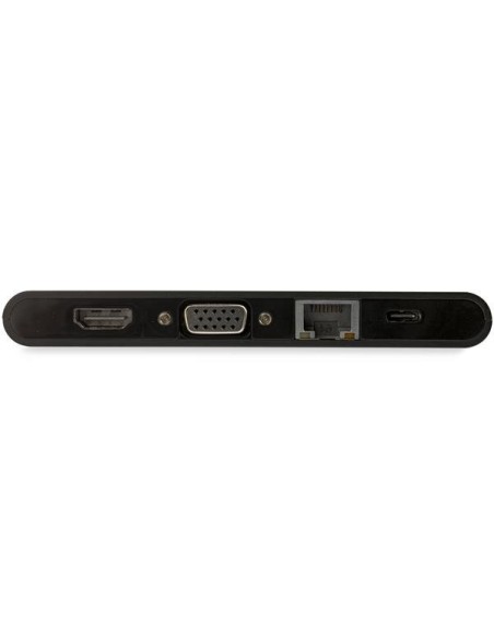 StarTech.com Adattatore Multi-porta USB-C con HDMI e VGA per portatili - 3x USB 3.0 - Lettore Schede SD - PD 3.0 - Cavo