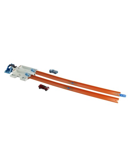 Hot Wheels Track Builder Playset con lanciatore e Macchinina, Assortimento, DNH84