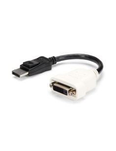 StarTech.com Adattatore DisplayPort DVI - Convertitore video da DisplayPort a DVI-D - 1080p - Adattatore Dongle da DP 1.2 a DVI