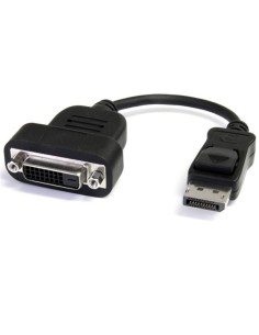 StarTech.com Adattatore DisplayPort a DVI - Adattatore compatto da DisplayPort a DVI-D - Dongle DP a DVI Monitor Display 1080p