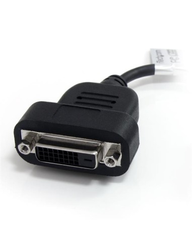 StarTech.com Adattatore DisplayPort a DVI - Adattatore compatto da DisplayPort a DVI-D - Dongle DP a DVI Monitor Display 1080p