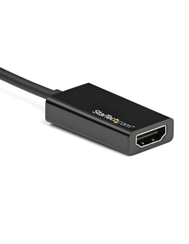 StarTech.com Adattatore DisplayPort a HDMI 4K 60Hz - Convertitore video attivo da DP 1.4 a HDMI 2.0 - Dongle Cavo adattatore