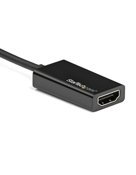 StarTech.com Adattatore DisplayPort a HDMI 4K 60Hz - Convertitore video attivo da DP 1.4 a HDMI 2.0 - Dongle Cavo adattatore