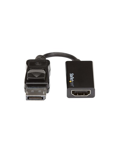 StarTech.com Adattatore DisplayPort a HDMI 4K 60Hz - Convertitore video attivo da DP 1.4 a HDMI 2.0 - Dongle Cavo adattatore