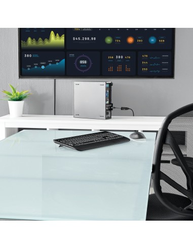 StarTech.com Adattatore DisplayPort a HDMI 4K 60Hz - Convertitore video attivo da DP 1.4 a HDMI 2.0 - Dongle Cavo adattatore