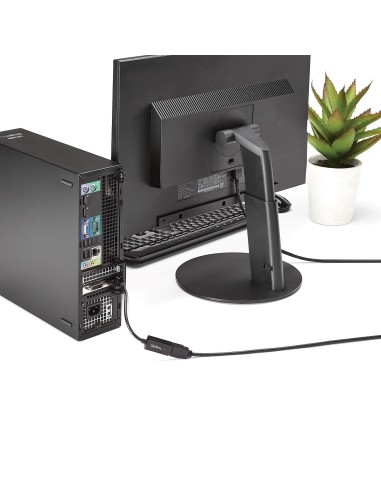 StarTech.com Adattatore DisplayPort a HDMI Attivo 4K 30Hz - Convertitore Video DisplayPort a HDMI - Adattatore Dongle DP a HDMI