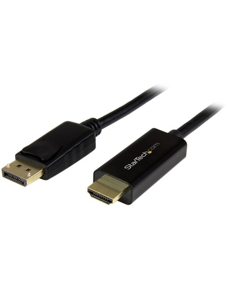 StarTech.com Cavo DisplayPort a HDMI Passivo 4K 30Hz - 2 m - Cavo Adattatore DisplayPort a HDMI - Convertitore DP 1.2 a HDMI -