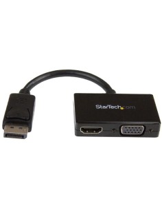 StarTech.com Adattatore DisplayPort a HDMI e VGA - Convertitore audio video da viaggio DP 2 in 1 - 1920x1200   1080p