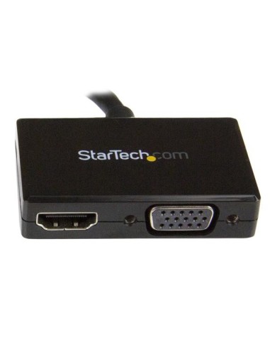 StarTech.com Adattatore DisplayPort a HDMI e VGA - Convertitore audio video da viaggio DP 2 in 1 - 1920x1200   1080p