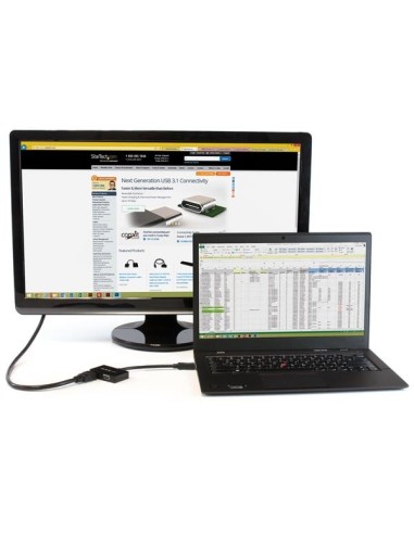 StarTech.com Adattatore DisplayPort a HDMI e VGA - Convertitore audio video da viaggio DP 2 in 1 - 1920x1200   1080p