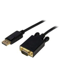 StarTech.com Cavo da DisplayPort a VGA da 1,8 m - Cavo adattatore da DisplayPort a VGA attivo - Video 1080p - Cavo monitor da