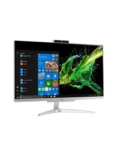 Acer Aspire C24-320 AMD A9 60,5 cm (23.8") 1920 x 1080 Pixel 8 GB DDR4-SDRAM 256 GB SSD PC All-in-one Windows 10 Home Wi-Fi 5