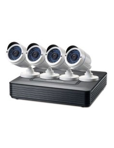 LevelOne DSK-4001 kit di videosorveglianza Cablato 4 canali