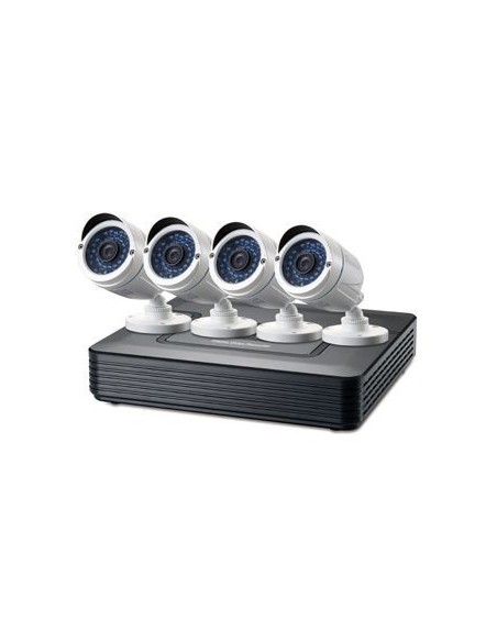 LevelOne DSK-4001 kit di videosorveglianza Cablato 4 canali