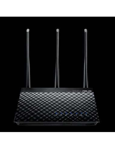 ASUS DSL-AC750 router wireless Gigabit Ethernet Dual-band (2.4 GHz 5 GHz) 4G Nero