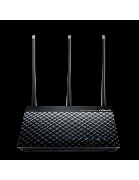 ASUS DSL-AC750 router wireless Gigabit Ethernet Dual-band (2.4 GHz 5 GHz) 4G Nero