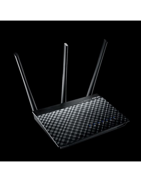 ASUS DSL-AC750 router wireless Gigabit Ethernet Dual-band (2.4 GHz 5 GHz) 4G Nero