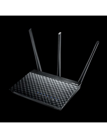 ASUS DSL-AC750 router wireless Gigabit Ethernet Dual-band (2.4 GHz 5 GHz) 4G Nero