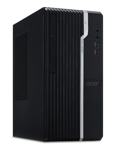 Acer Veriton S2660G DDR4-SDRAM i7-8700 Desktop Intel® Core™ i7 8 GB 256 GB SSD Windows 10 Pro PC Nero, Argento