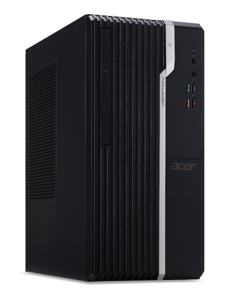 Acer Veriton S2660G DDR4-SDRAM i7-8700 Desktop Intel® Core™ i7 8 GB 256 GB SSD Windows 10 Pro PC Nero, Argento