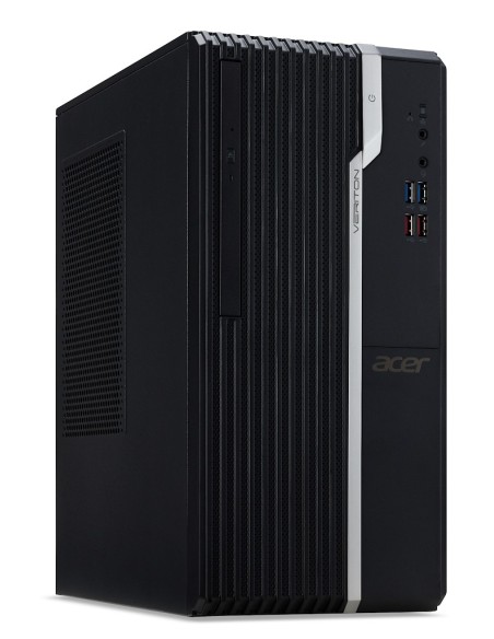 Acer Veriton S2660G DDR4-SDRAM i7-8700 Desktop Intel® Core™ i7 8 GB 512 GB SSD Windows 10 Pro PC Nero, Argento