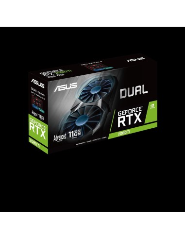 ASUS DUAL-RTX2080TI-A11G NVIDIA GeForce RTX 2080 Ti 11 GB GDDR6