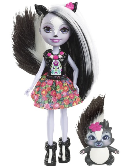 Mattel Enchantimals, Bambole con Amici Cuccioli, Assortimento