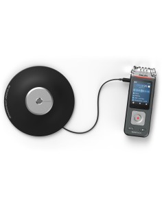 Philips Voice Tracer DVT8110 00 dittafono Flash card Antracite, Cromo