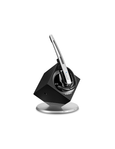 EPOS | SENNHEISER IMPACT DW Office ML - EU Auricolare Wireless A clip, A Padiglione, Passanuca Ufficio Nero, Argento
