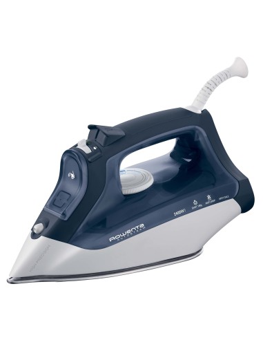 Rowenta Autosteam DW4120 Ferro da stiro a secco e a vapore Acciaio inossidabile 2400 W Blu, Bianco