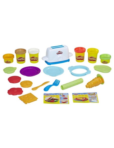 Play-Doh Kitchen Creations Toaster Pasta modellabile 280 g Multicolore