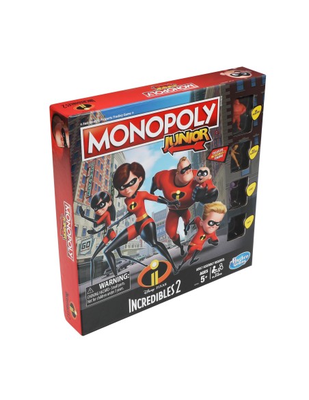 Hasbro Monopoly Junior Gli Incredibili 2 (Disney Pixar)
