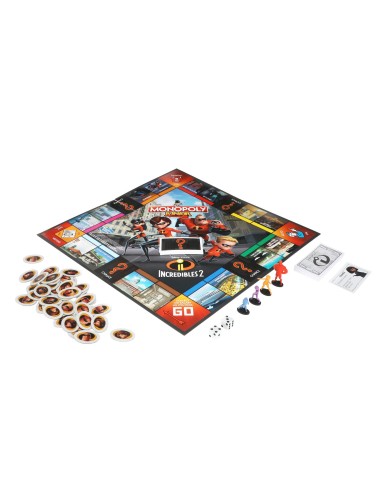 Hasbro Monopoly Junior Gli Incredibili 2 (Disney Pixar)
