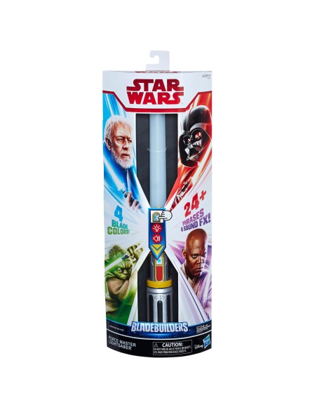 Hasbro Star Wars - Spada Laser Bladebuilders Force Master Lightsaber