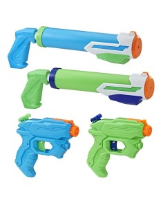 Nerf Super Soaker Floodtastic 4-Pack 295 ml