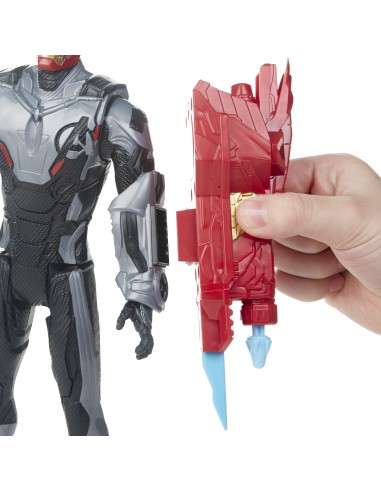 Hasbro Marvel Avengers  Endgame Iron Man Titan Hero con Power FX incluso - Action Figure da 30 cm