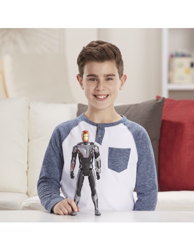 Hasbro Marvel Avengers  Endgame Iron Man Titan Hero con Power FX incluso - Action Figure da 30 cm
