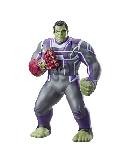 Hasbro Avengers  Endgame - Hulk Pugni Invincibili (action figure elettronica con 20 suoni e frasi)