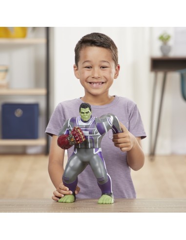 Hasbro Avengers  Endgame - Hulk Pugni Invincibili (action figure elettronica con 20 suoni e frasi)