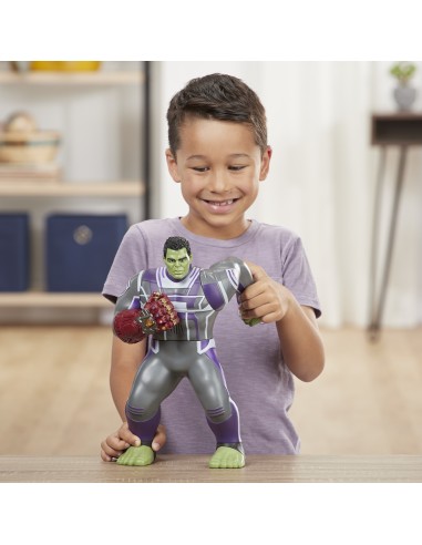 Hasbro Avengers  Endgame - Hulk Pugni Invincibili (action figure elettronica con 20 suoni e frasi)