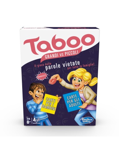 Hasbro Taboo Piccoli vs Grandi (gioco in scatola)