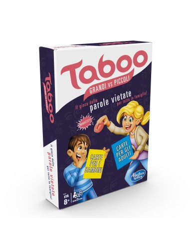 Hasbro Taboo Piccoli vs Grandi (gioco in scatola)