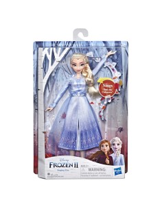 Hasbro Disney Frozen 2 - Anna ed Elsa cantanti, con musica e abito che si illumina (bambole in modelli assortiti, ispirate al 2