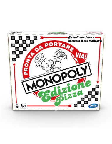 Hasbro Monopoly - Pizza (gioco in scatola)